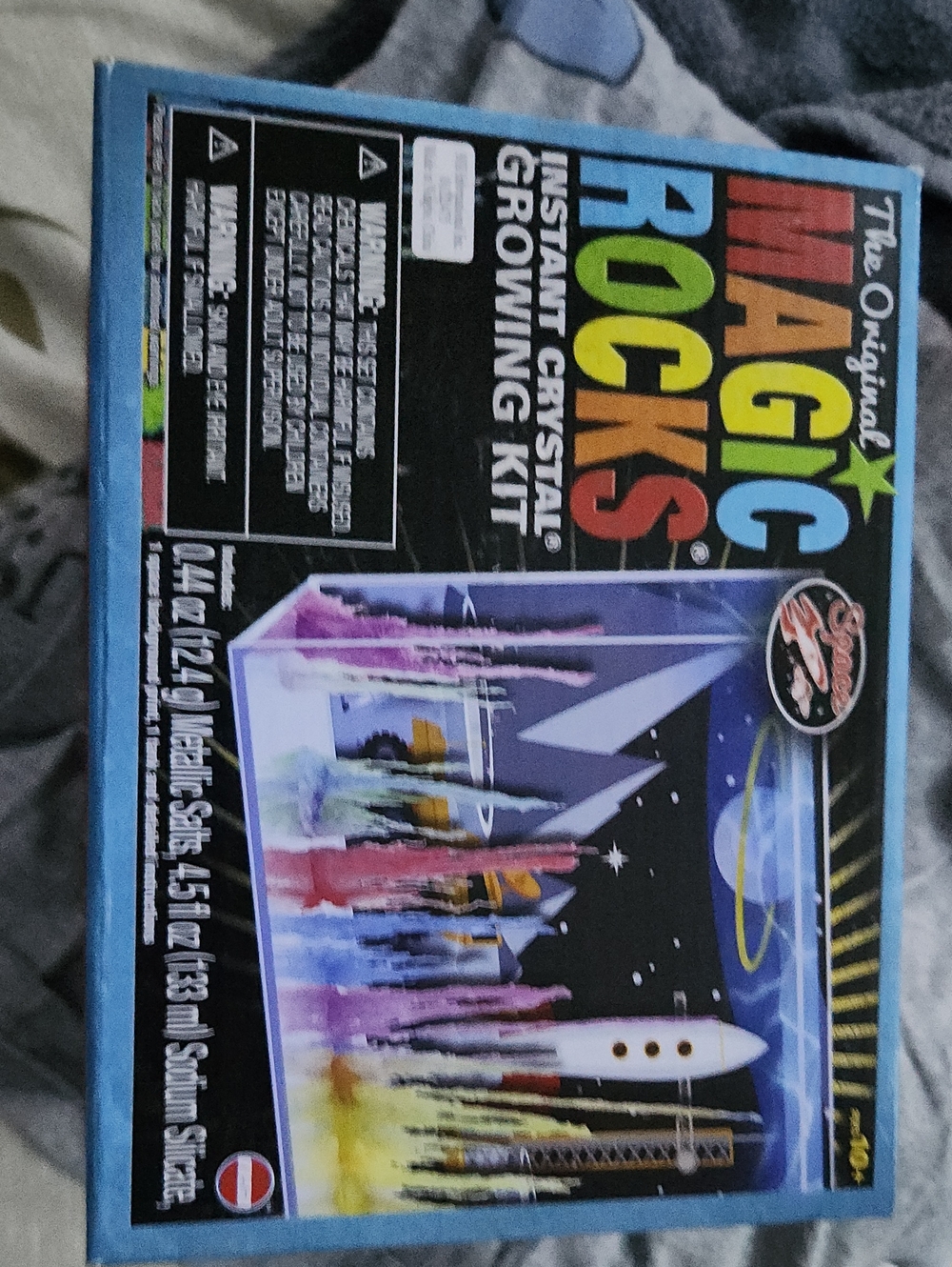 ToySmith Magic Rocks Instant Crystal Growing Kit - Multicolor